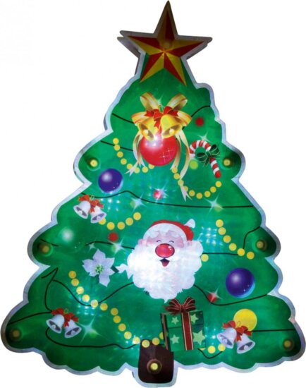 Somogyi KID 314 Karácsonyfa LED Ablak Dekoráció