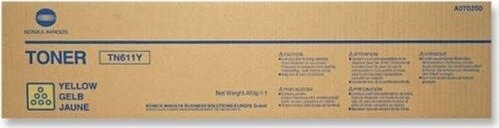 Konica Minolta TN611Y toner Sárga