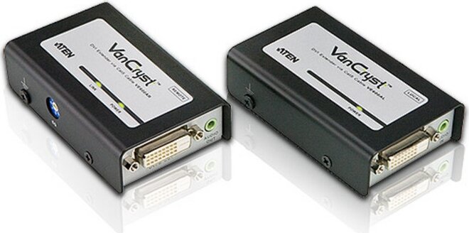 Aten VE600A-A7-G DVI + Audio Extender UTP Jeltovábbító 60m