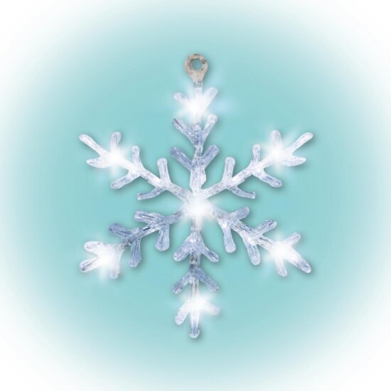 Somogyi KID 701 Hókristály LED akril karácsonyi ablak Dekoráció