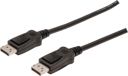 Digitus Assmann AK-340103-030-S DisplayPort (apa - apa) kábel 3m - Fekete