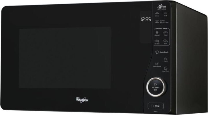 Whirlpool MWF 421 BL Mikrohullámú sütő Fekete