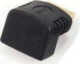 Gembird HDMI 90° L alakú adapter - Fekete