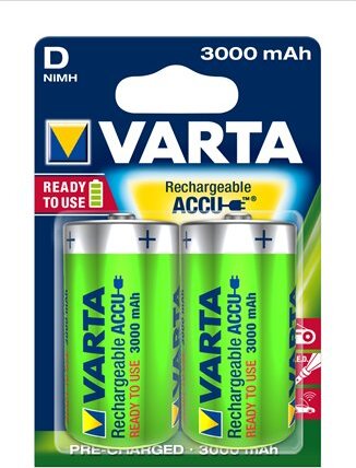 Varta Power Accu D Tölthető góliátelem (2db/csomag)