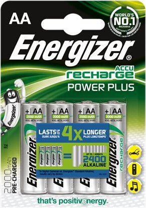 Enegizer Power Plus AA Tölthető ceruzaelem (4db/csomag)
