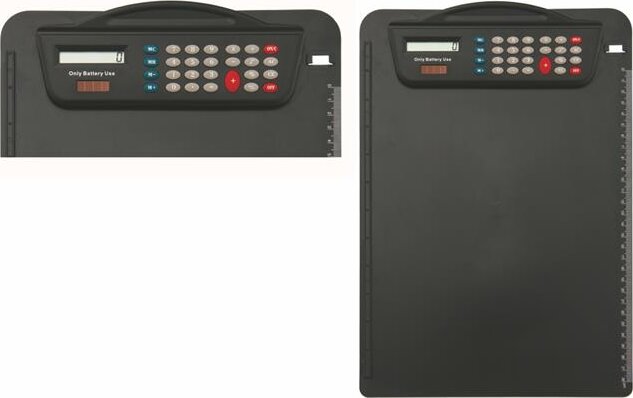 Sakota A4 Felírótábla számológéppel - Fekete