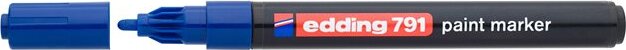 Edding 791 1-2mm Lakkmarker - Kék
