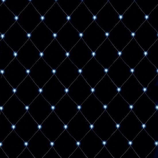 Somogyi KLN 240C/WH LED-es fényháló 3x3m - Hideg fehér