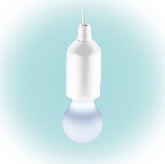 Somogyi PLZ 1/WH Hordozható Elemes Kemping LED Zsinórlámpa