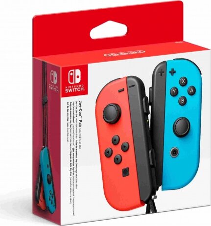 Nintendo Joy-Con controller pár - Neon Piros + Neon Kék
