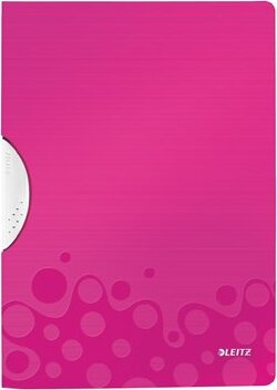 Leitz Wow ColorClip klipes PP A4 Gyorsfűző Rózsaszín