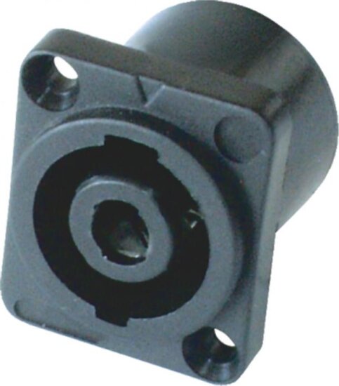 Somogyi SPK 850 Speakon aljzat 4 pólusú beépíthető Somogyi SPK 850 Speakon aljzat 4 pólusú beépíthető