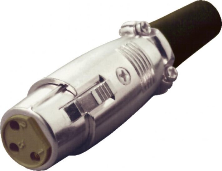 USE S 24 Mikrofon aljzat lengő 3 pólusú USE S 24 Mikrofon aljzat lengő 3 pólusú