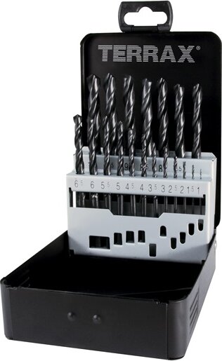 RUKO TERRAX Ø 1 - 10 mm Hengeres Csigafúró készlet (19db/csomag) RUKO TERRAX Ø 1 - 10 mm Hengeres Csigafúró készlet (19db/csomag)