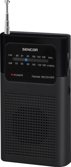 Sencor SRD 1100 B Hordozható Rádió - Fekete