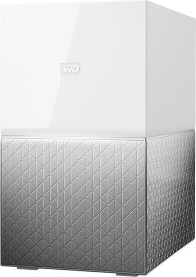 Western Digital 4TB My Cloud Home Duo USB 3.0 LAN Külső HDD - Fehér/Ezüst