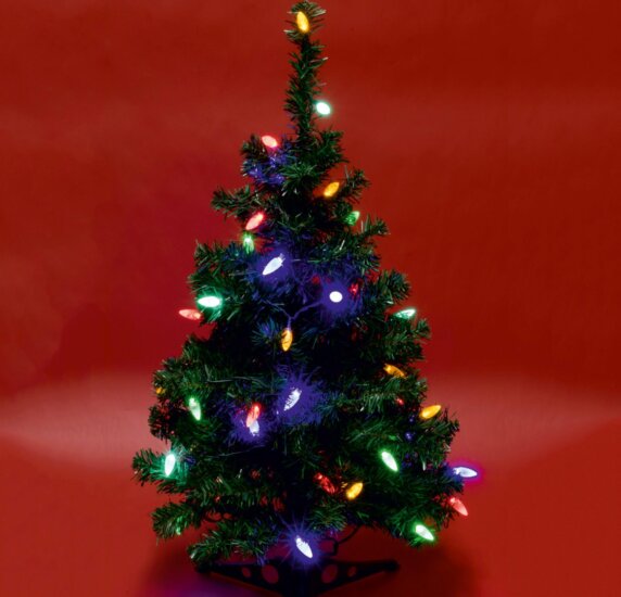 Somogyi KIL 40C/M Beltéri LED-es izzósor 4m - Színes