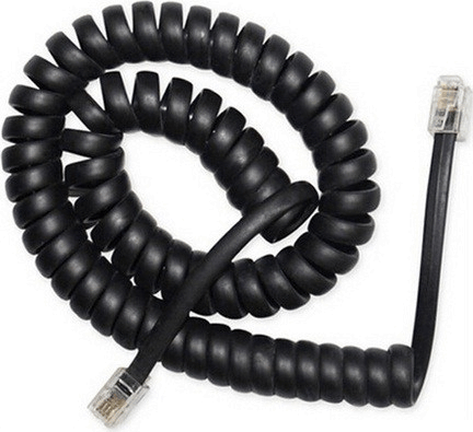 Gembird 4P4C telefonkábel 2m Fekete