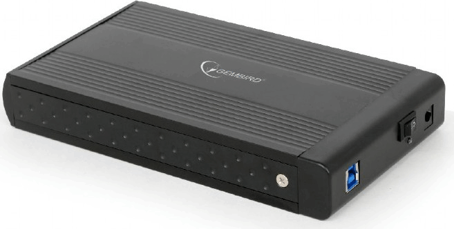 Gembird EE3-U3S-3 3.5" USB 3.0 Külső HDD ház - Fekete