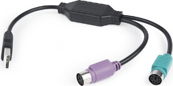 Gembird UAPS12-BK 2x PS/2 -> USB adapter Gembird UAPS12-BK 2x PS/2 -> USB adapter