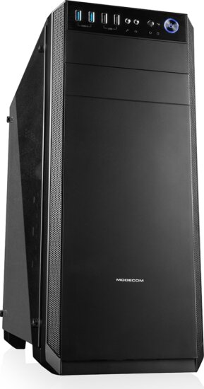 Modecom Oberon Pro Glass Window Számítógépház - Fekete Modecom Oberon Pro Glass Window Számítógépház - Fekete