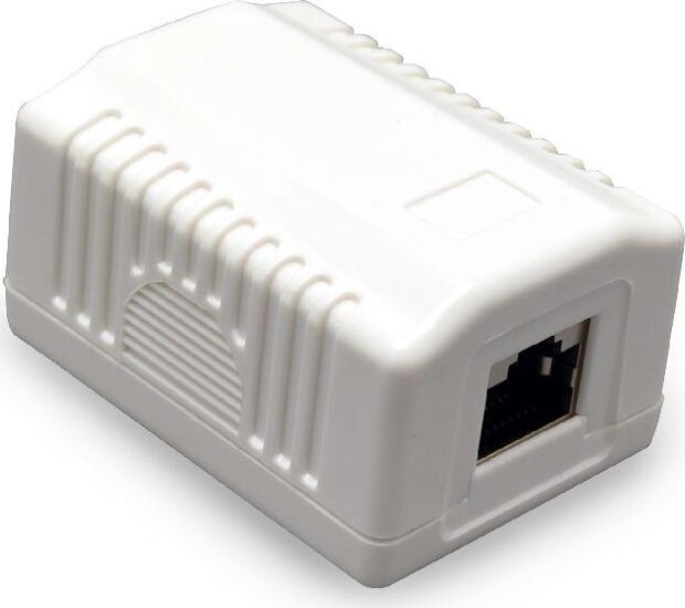 Gembird NCAC-1F5E-01 1 db RJ45 (Cat5e) csatlakozós fali konnektor