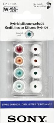 SONY EPEX10AW szilikon füldugó Fehér
