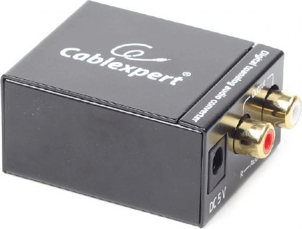 Gembird Toslink - RCA Digital -> Analog Audio átalakító Konverter Gembird Toslink - RCA Digital -> Analog Audio átalakító Konverter