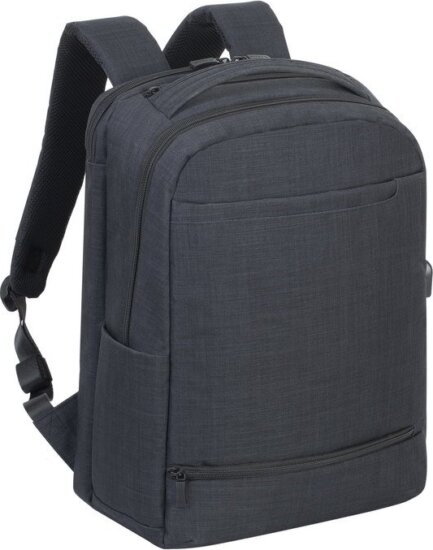 RivaCase Carry-on 17.3" Notebook hátizsák - Fekete
