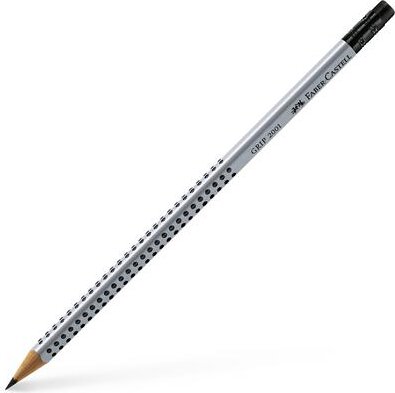 Faber-Castell Grip 2001 Háromszögletű "B" Grafitceruza radírral