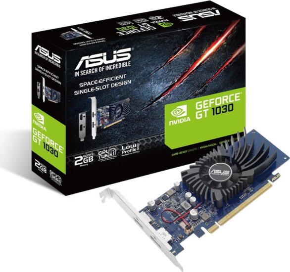 Asus GeForce GT 1030 2GB GDDR5 Low Profile Videókártya