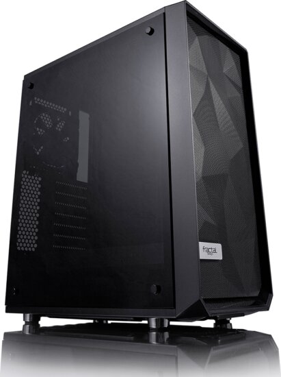 Fractal Design Meshify C Window Számítógépház - Fekete