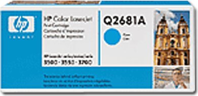 HP Q2681A cián toner