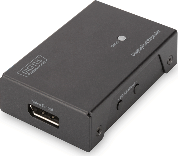Digitus DS-52900 DisplayPort Booster Aktív Jelerősítő 20m Digitus DS-52900 DisplayPort Booster Aktív Jelerősítő 20m