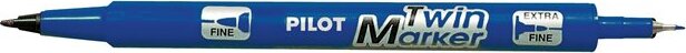 PILOT "Twin" 0.8/2 mm Alkoholos marker - Kék PILOT "Twin" 0.8/2 mm Alkoholos marker - Kék
