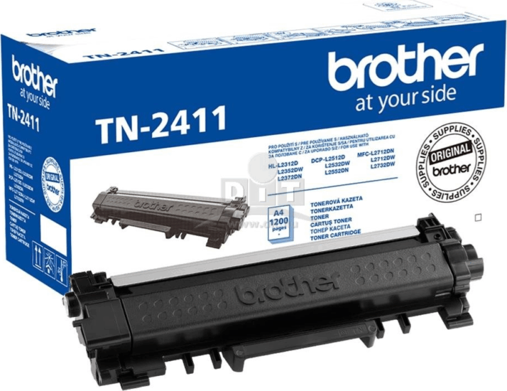 Brother TN-2411 Toner Fekete
