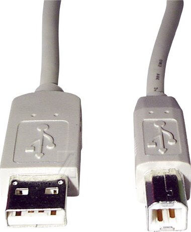 VALUE Kábel USB2.0 A-B 4,5m fehér