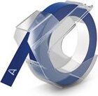 Dymo 3D 9mm Feliratozógép szalag - Kék alapon fehér