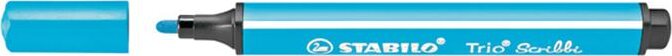 STABILO "Trio Scribbi" 1.5-2mm Filctoll - Világoskék