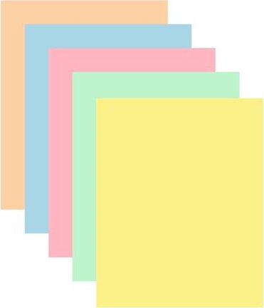 Xerox Symphony A4 színes nyomtatópapír pasztell mix (50x50 db / csomag)