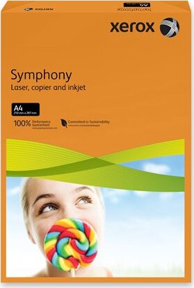 Xerox Symphony A4 másolópapír - Narancssárga (500 db/csomag)