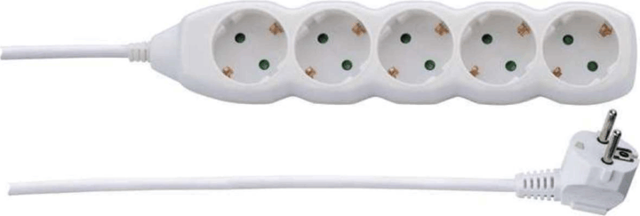 Emos P0521 Kapcsoló nélküli hosszabbító 5 aljzat 1.5m - Fehér Emos P0521 Kapcsoló nélküli hosszabbító 5 aljzat 1.5m - Fehér