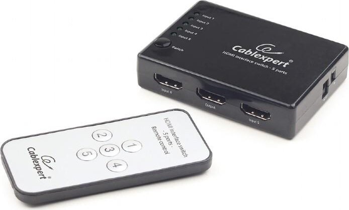 Gembird DSW-HDMI-53 HDMI Switch (5 PC - 1 Kijelző)
