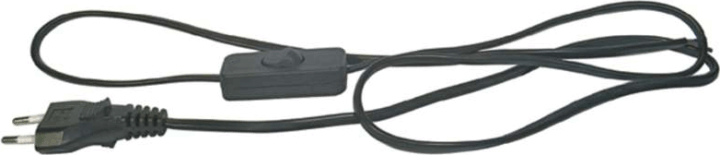 Emos S09272 Flexo kábel kapcsolóval 2m Fekete