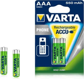 Varta Phone Újratölthető AAA elem 550mAh (2db/csomag)