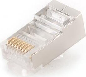 Gembird FTP/STP CAT6 moduláris kábelcsatlakozó 10db