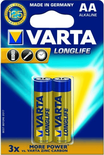 Varta 4106101412 Longlife AA Ceruzaelem (2db/csomag)