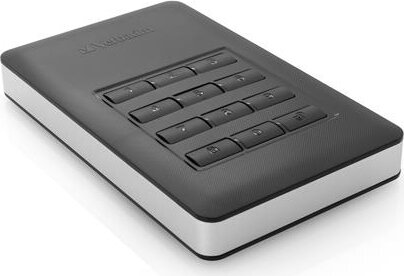 Verbatim 1TB Secure Portable Számkódos Külső HDD - Fekete