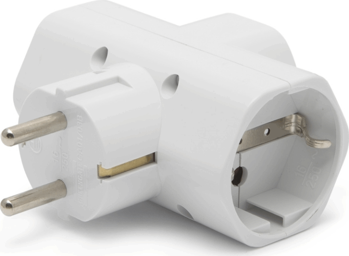 Delight Hálózati "T" elosztó 3 aljzat