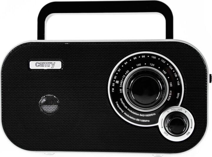 Camry CR 1140 Táskarádió - Fekete